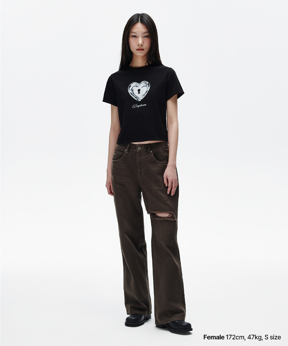 Mahagrid Heart Lock Tee