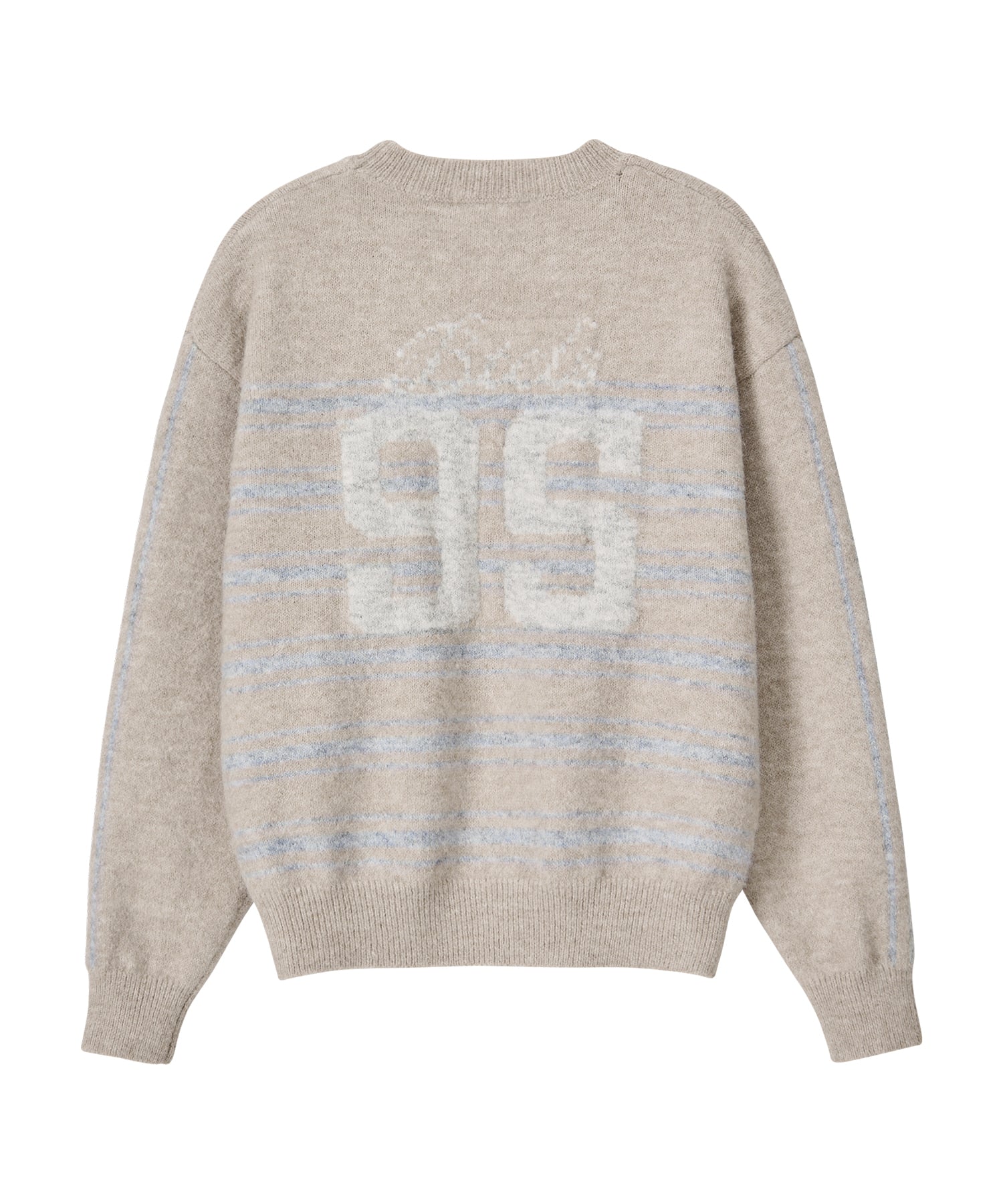 Bitter Cells 95 Vintage Stripe Knit - Beige