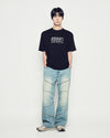 ADLV Multi AC Bear Face Logo Short Sleeve T-Shirt