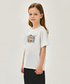 Marithé François Girbaud Kids Marine Bear Classic Logo Tee