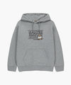Marithé François Girbaud DOODLE CLASSIC BEAR HOODIE Heather Gray
