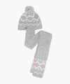 Marithé François Girbaud Kids Nordic Balaclava Muffler Heather Gray