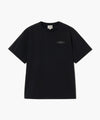 Marithé François Girbaud MOUVEMENT WOVEN SEMI-OVERSIZED TEE charcoal