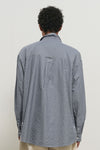 General Idea UNISEX Loose Fit Stripe Pocket Shirt