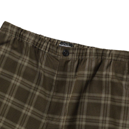 Nice Ghost Club Check Parachute Cargo Pants