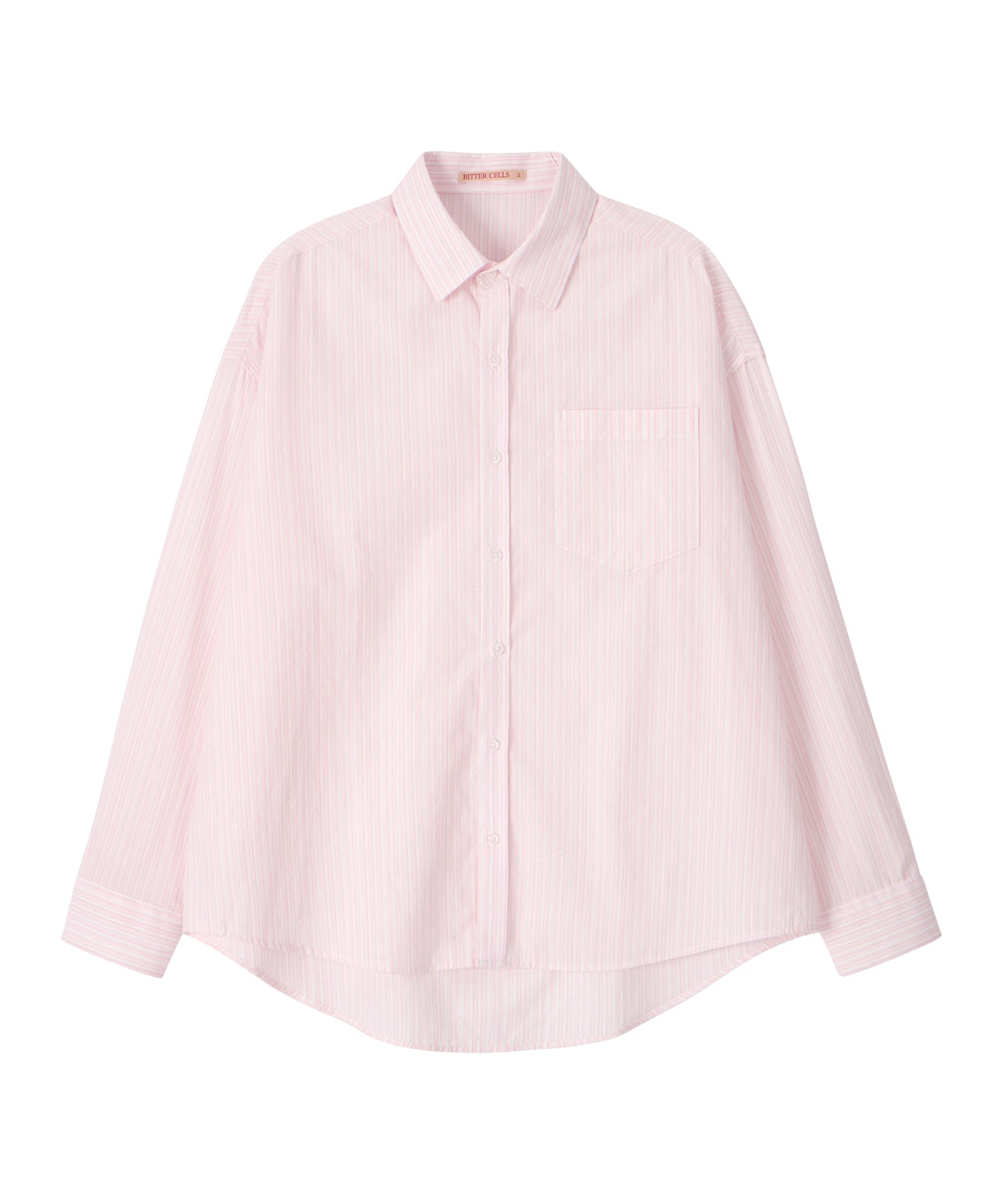 Bitter Cells Maya Stripe Shirt - Pink