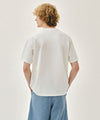 Marithé François Girbaud DOODLE CLASSIC LOGO POCKET TEE white