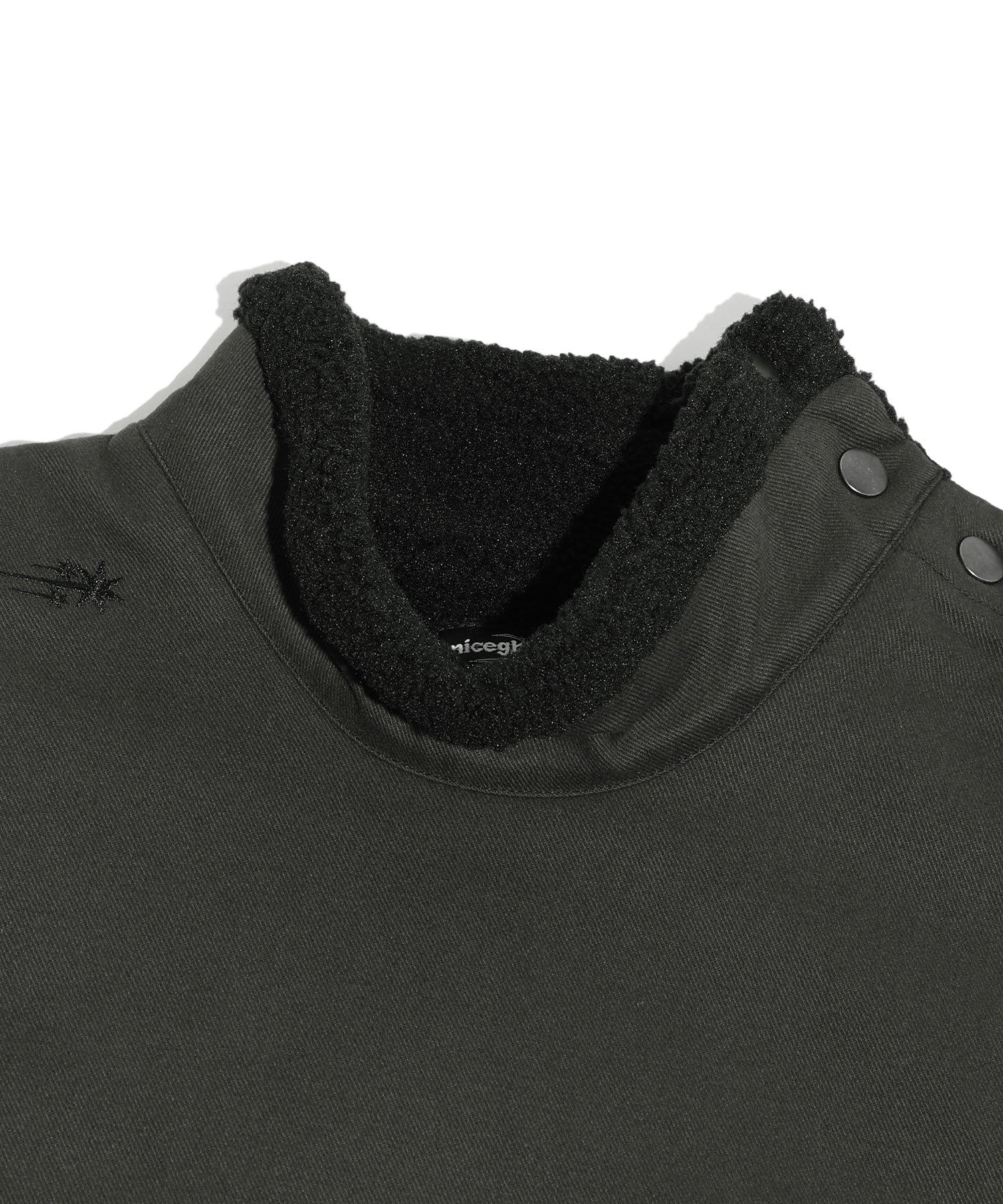 Nice Ghost Club Fleece Bullet Proof Vest [Charcoal]
