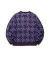 Nice Ghost Club Houndstooth Devil Rose Knit