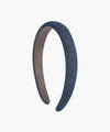 Marithé François Girbaud Regular Logo Slim Denim Hairband