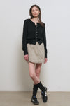 General Idea WOMAN Signature Crew Neck Cardigan