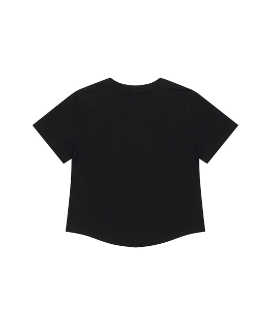 Mahagrid DON'T PANIC ROUND CROP TEE