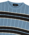Mahagrid Mesh Stripe Knit