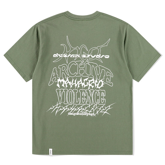 Mahagrid Multi-Logo Tee