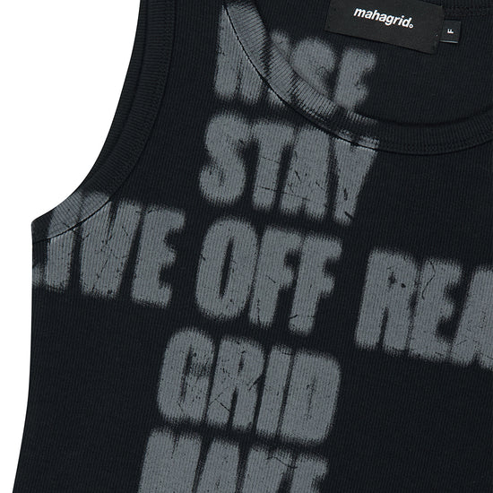 Mahagrid Rise Crack Tank Top