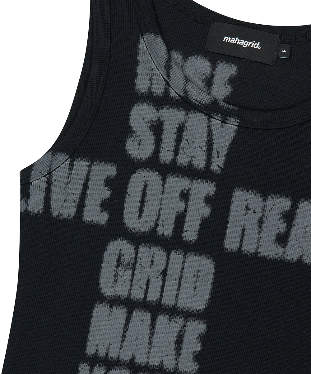 Mahagrid Rise Crack Tank Top