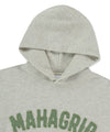 Mahagrid Twill Cut Off Applique Hoodie