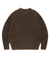 Cavish Two Tone Boucle Knit Crewneck
