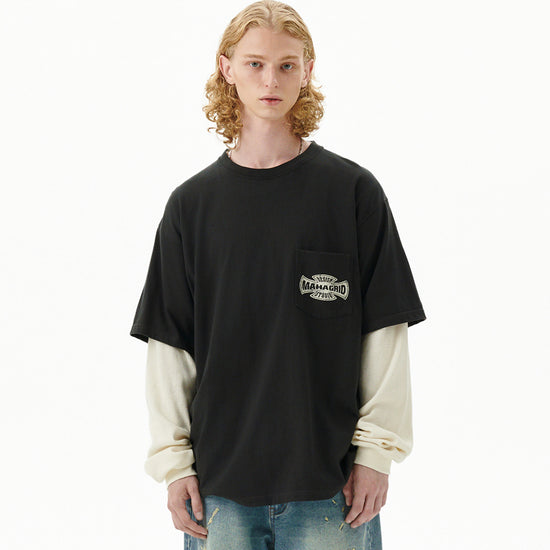 Mahagrid Cross Logo Thermal Long Sleeve Tee