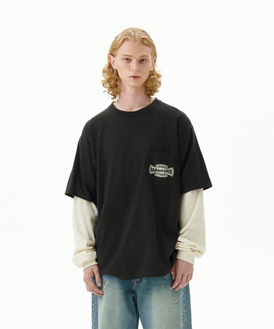 Mahagrid Cross Logo Thermal Long Sleeve Tee