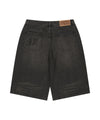 Mahagrid Bermuda Domingo Denim Short in Black