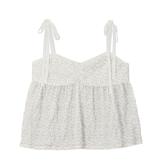 Bitter Cells Blooming Sleeveless Blouse - Flower