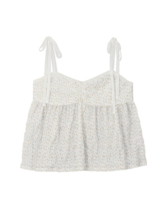 Bitter Cells Blooming Sleeveless Blouse - Flower