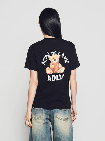 ADLV Woman Teddy Bear Short Sleeve T-Shirt
