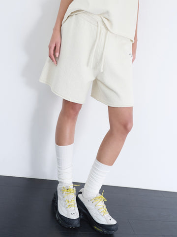ADLV Woman Boucle Knit Short Pants
