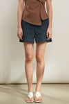 General Idea WOMAN Minimal Waist Denim Half Pants [BLUE]
