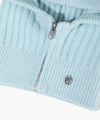 Marithé François Girbaud Circle Logo Zip Up Balaclava