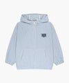 Marithé François Girbaud Kids Classic Logo Seersucker Jacket Cream