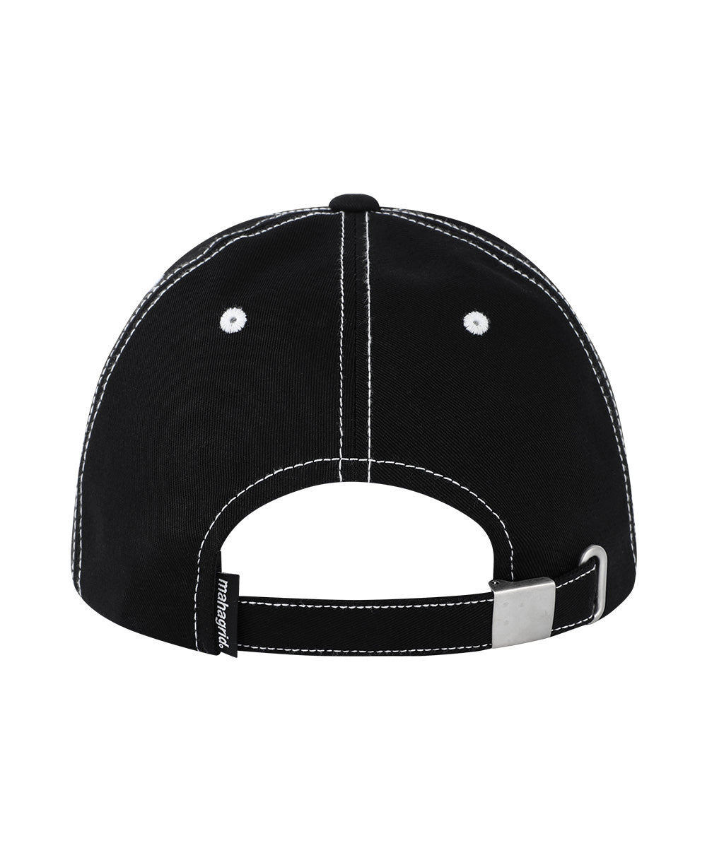 Mahagrid Oval Logo Cap [Black]