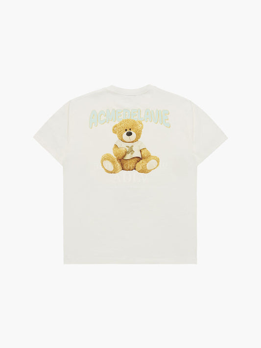 ADLV Rabbit T-Shirt Bear Short Sleeve T-Shirt