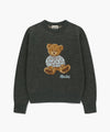 Marithé François Girbaud Doodle Bear Knit Pullover