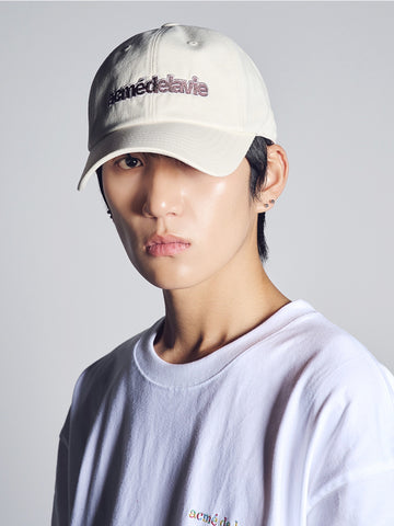 ADLV Two Color Embroidery Basic Ball Cap