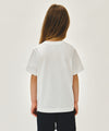 Marithé François Girbaud [6/16 Pre-Order] Kids Doodle Classic Logo Pocket Point Tee White