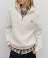 Marithé François Girbaud Half Neck Zipup Knit