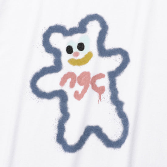 Nice Ghost Club Spray Print Tee