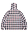 Cavish Hooded Check Wind Breaker