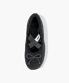Marithé François Girbaud Kids Cross Banding Shearling Flat Shoes Brown