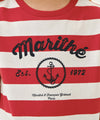 Marithé François Girbaud Kids Marine Stripe Sleeveless