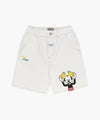 Marithé François Girbaud Disney Mickey Kids Bermuda Denim Pants Blue