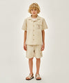 Marithé François Girbaud Kids Seersucker Shorts