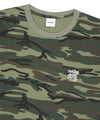 Mahagrid Camo Pattern Slash Logo Tee