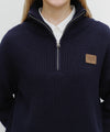 Marithé François Girbaud Half Neck Zipup Knit