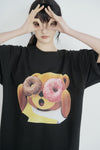 ADLV AC Bear Donut Baby Face Short Sleeve T-Shirt