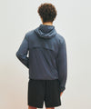 Marithé François Girbaud Marithé SPORT HOODIE WINDBREAKER vintage blue