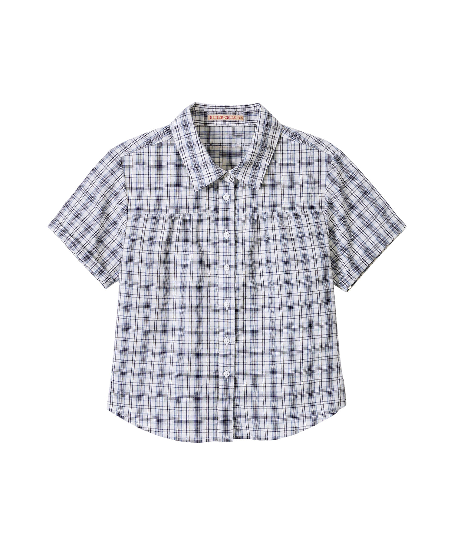 Bitter Cells Elodie Half Check Shirt
