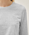 Marithé François Girbaud Women's Regular Logo Long Sleeve Tee Black